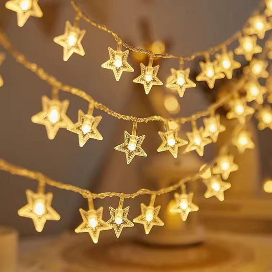 Premium Serial String Star Lights for Decoration