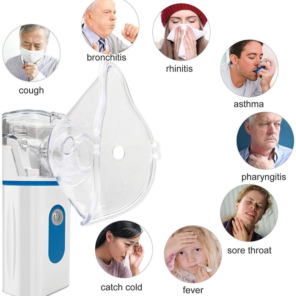 Portable Ultrasonic Rechargeable Mesh Nebulizer Machine